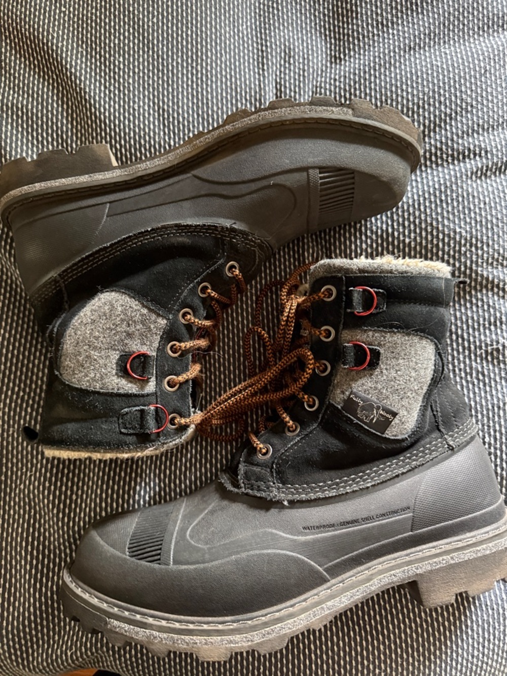 Woolrich Fully Wooly Waterproof Lace Up Snow Boots for Men Sz 11.5